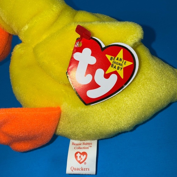 Ty Beanie Baby Quackers - Picture 5 of 8